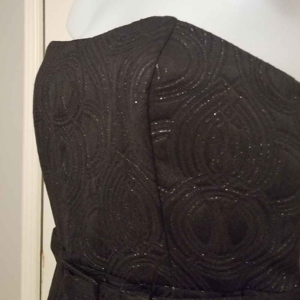Strapless Black Dress - Picture 3 of 5